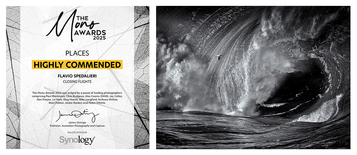 'Closing Flights', Highly Commended, The Mono Awards 2025